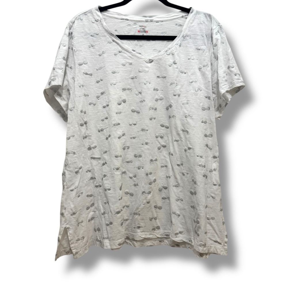 Style & Co Sunglass Graphic T-Shirt